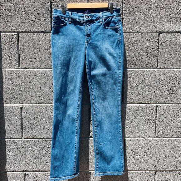 Vintage Not Your Daughters Jeans Y2K Jeans NYDJ Sz 6P Jeans VTG Jeans Y2K USA 6 - Picture 1 of 9